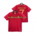 Portugal Cristiano Ronaldo 7 2018 Retro Män Hemma Matchtröja Kortärmad
