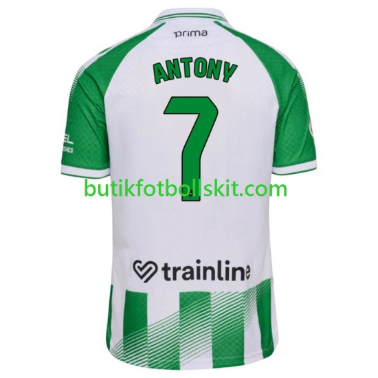 Real Betis Antony 7 Män Hemma Matchtröja 2026/27 Kortärmad