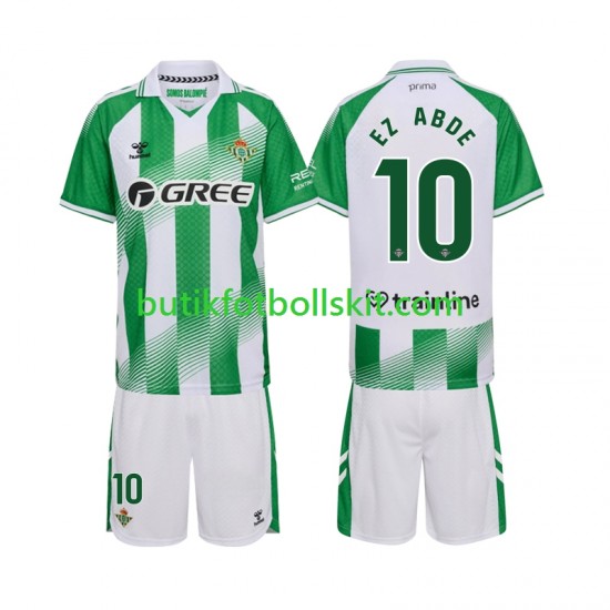 Real Betis Ez Abde 10 Barn Hemma Matchtröja 2026/27 Kortärmad