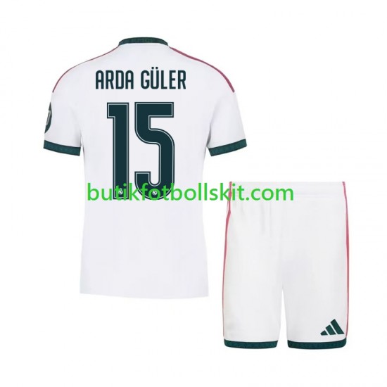 Real Madrid Arda Guler 15 Barn Hemma Matchtröja 2026/27 Kortärmad