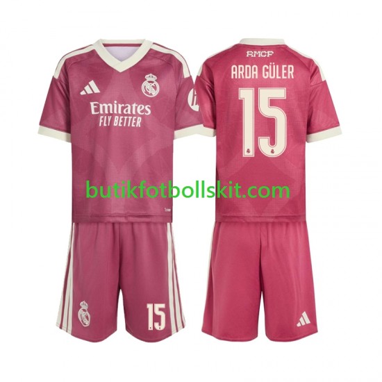 Real Madrid Arda Guler 15 Barn Tredje Matchtröja 2026/27 Kortärmad
