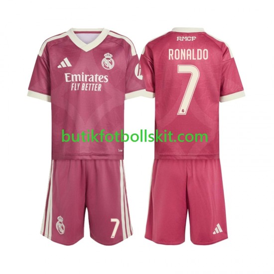 Real Madrid Cristiano Ronaldo 7 Barn Tredje Matchtröja 2026/27 Kortärmad