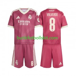 Real Madrid Federico Valverde 8 Barn Tredje Matchtröja 2026/27 Kortärmad