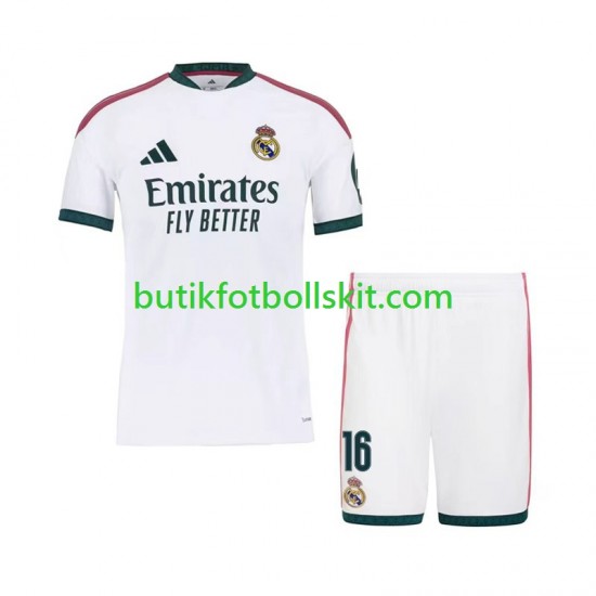 Real Madrid Ibrahima Konate 16 Barn Hemma Matchtröja 2026/27 Kortärmad