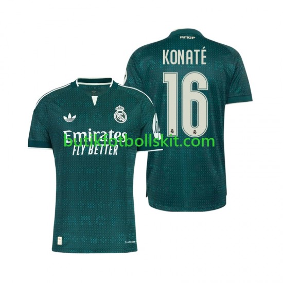 Real Madrid Ibrahima Konate 16 Män Borta Matchtröja 2026/27 Kortärmad