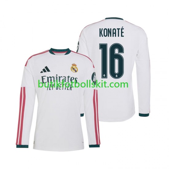 Real Madrid Ibrahima Konate 16 Män Hemma Matchtröja 2026/27 Långärmad