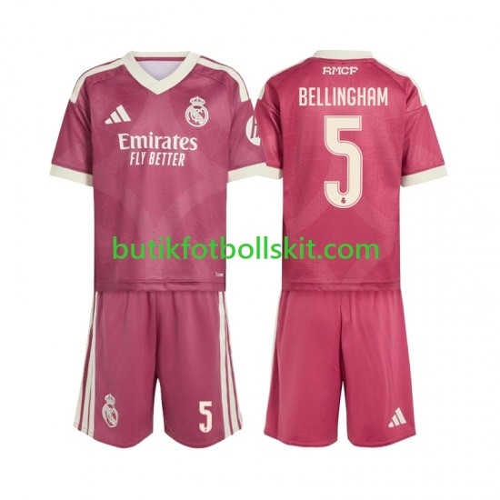 Real Madrid Jude Bellingham 5 Barn Tredje Matchtröja 2026/27 Kortärmad