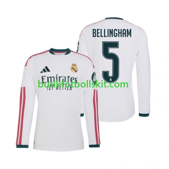 Real Madrid Jude Bellingham 5 Män Hemma Matchtröja 2026/27 Långärmad