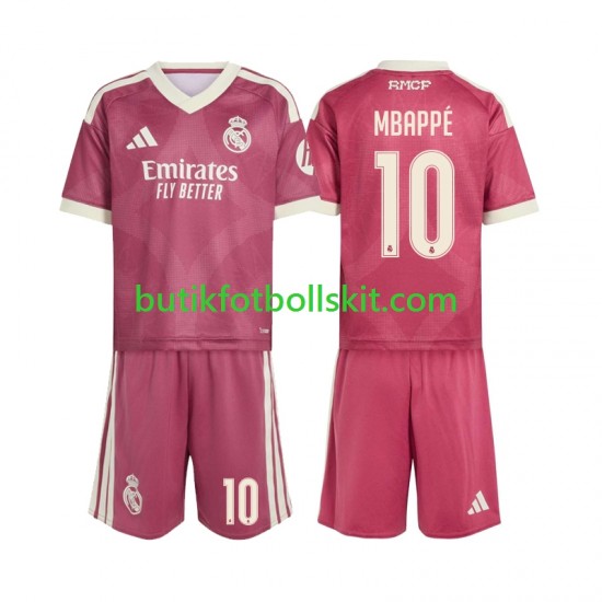 Real Madrid Mbappé Kylian 10 Barn Tredje Matchtröja 2026/27 Kortärmad