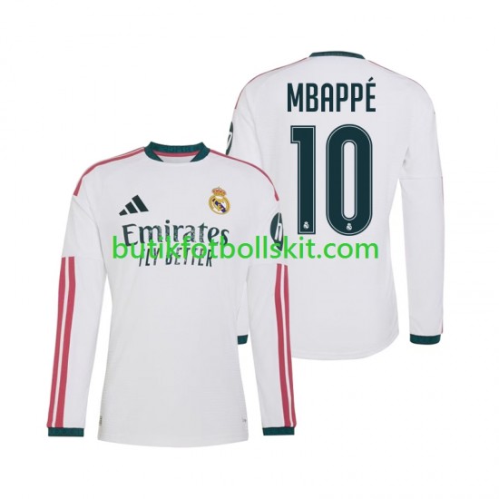 Real Madrid Mbappé Kylian 10 Män Hemma Matchtröja 2026/27 Långärmad