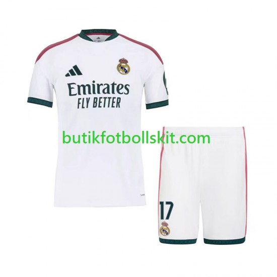 Real Madrid Marc Cucurella 17 Barn Hemma Matchtröja 2026/27 Kortärmad