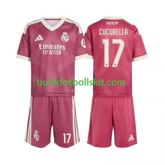 Real Madrid Marc Cucurella 17 Barn Tredje Matchtröja 2026/27 Kortärmad