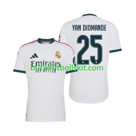 Real Madrid Yan Diomande 25 Män Hemma Matchtröja 2026/27 Kortärmad
