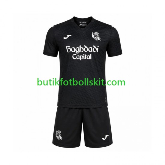 Real Sociedad Barn Borta Matchtröja 2026/27 Kortärmad