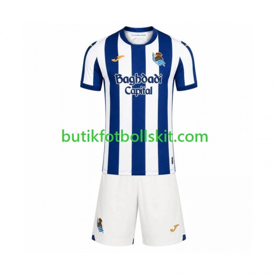 Real Sociedad Barn Hemma Matchtröja 2026/27 Kortärmad