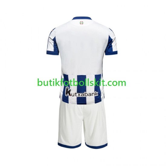 Real Sociedad Barn Hemma Matchtröja 2026/27 Kortärmad