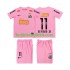 Santos Neymar JR 11 2012 2013 Retro Barn Fjärdes Matchtröja Kortärmad