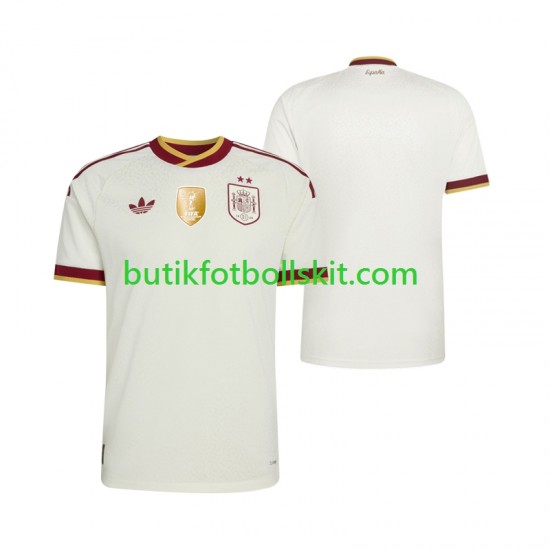 Spanien 2-star Män Borta Matchtröja 2026/27 Kortärmad