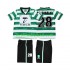 Sporting Lissabon Cristiano Ronaldo 28 2000 Retro Barn Hemma Matchtröja 1999 Kortärmad