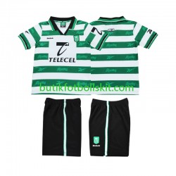 Sporting Lissabon 2000 Retro Barn Hemma Matchtröja 1999 Kortärmad