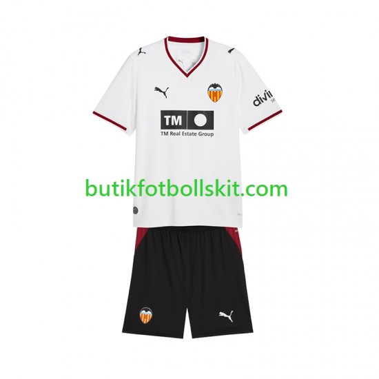 Valencia CF Barn Hemma Matchtröja 2026/27 Kortärmad