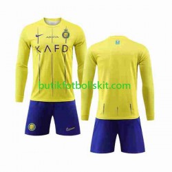 Al-Nassr Barn Hemma Matchtröja 2023/24 Långärmad