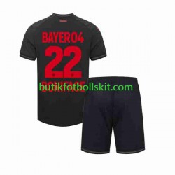 Bayer 04 Leverkusen Victor Boniface 22 Barn Hemma Matchtröja 2023/24 Kortärmad