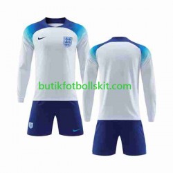 England Barn Hemma Matchtröja World Cup 2022 Långärmad