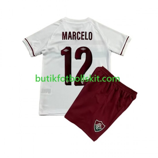 Fluminense Marcelo 12 Barn Borta Matchtröja 2023/24 Kortärmad