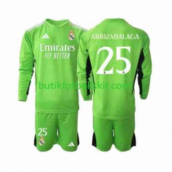 Real Madrid Kepa Arrizabalaga 25 Målvakt Barn Hemma Matchtröja 2023/24 Långärmad