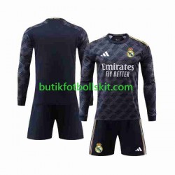 Real Madrid Barn Borta Matchtröja 2023/24 Långärmad