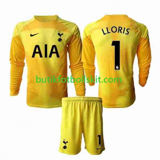 Tottenham Hotspur Hugo Lloris 1 Målvakt Barn Hemma Matchtröja 2022/23 Långärmad