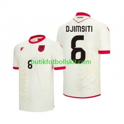 Albanien Berat Djimsiti 6 Män Borta Matchtröja World Cup 2026 Kortärmad
