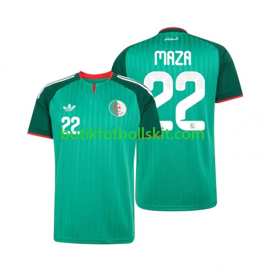 Algeriet Ibrahim Maza 22 Män Borta Matchtröja 2026 Kortärmad
