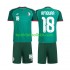 Algeriet Mohamed Amoura 18 Barn Borta Matchtröja 2026 Kortärmad