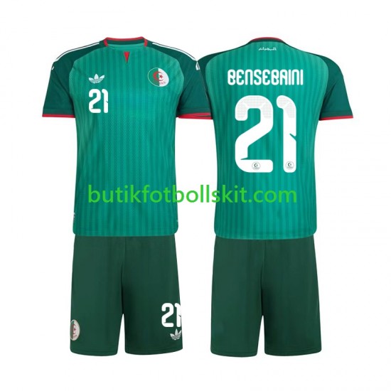Algeriet Ramy Bensebaini 21 Barn Borta Matchtröja 2026 Kortärmad
