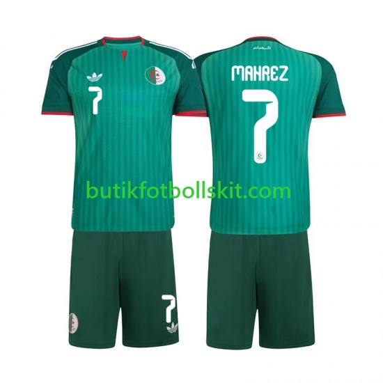 Algeriet Riyad Mahrez 7 Barn Borta Matchtröja 2026 Kortärmad