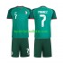 Algeriet Riyad Mahrez 7 Barn Borta Matchtröja 2026 Kortärmad