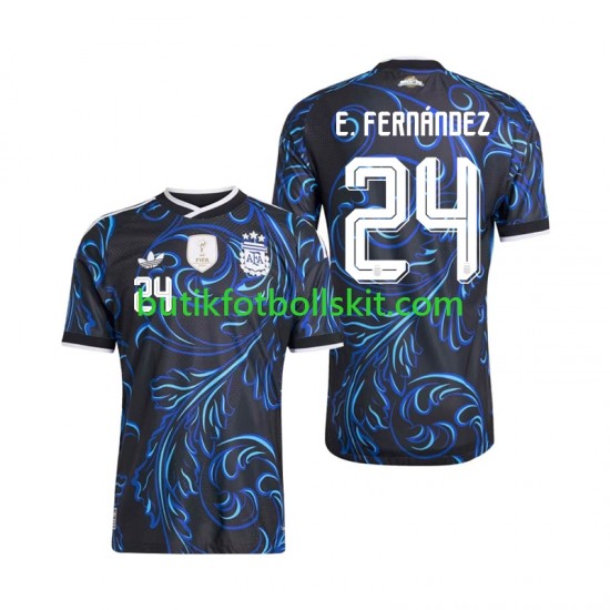 Argentina Enzo Fernandez 24 Män Borta Matchtröja World Cup 2026 Kortärmad
