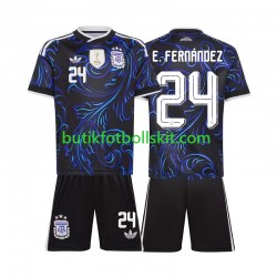 Argentina Enzo Fernandez 24 Barn Borta Matchtröja World Cup 2026 Kortärmad Argentina Enzo Fernandez 24 Barn Borta Matchtröja World Cup 2026 Kortärmad