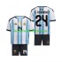Argentina Enzo Fernandez 24 Barn Hemma Matchtröja World Cup 2026 Kortärmad
