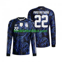 Argentina Franco Mastantuono 22 Män Borta Matchtröja World Cup 2026 Långärmad