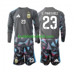 Argentina Emiliano Martinez 23 Målvakt Barn Hemma Matchtröja World Cup 2026 Långärmad