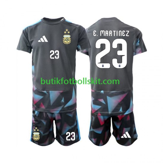 Argentina Emiliano Martinez 23 Målvakt Barn Hemma Matchtröja World Cup 2026 Kortärmad