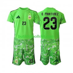 Argentina Emiliano Martinez 23 Målvakt Barn Tredje Matchtröja World Cup 2026 Kortärmad
