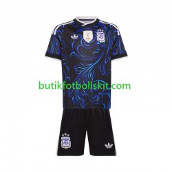 Argentina Barn Borta Matchtröja World Cup 2026 Kortärmad