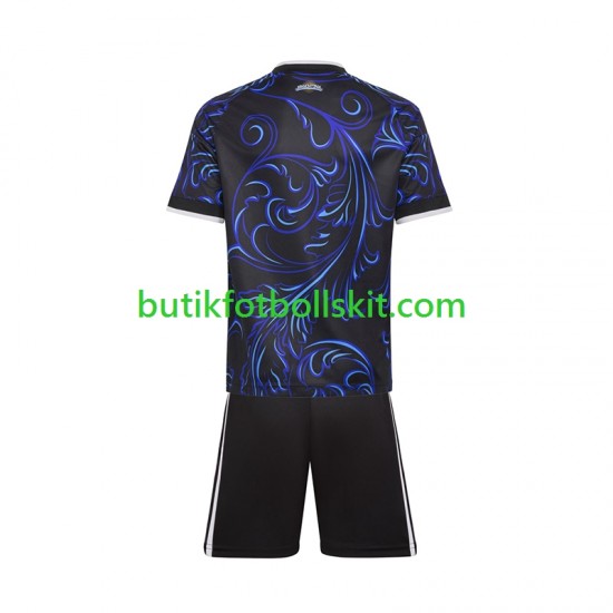 Argentina Barn Borta Matchtröja World Cup 2026 Kortärmad