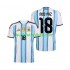 Argentina Nico Paz 18 Män Hemma Matchtröja World Cup 2026 Kortärmad