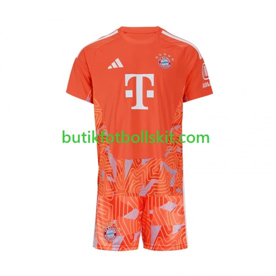 FC Bayern München Målvakt Barn Borta Matchtröja 2026/27 Kortärmad