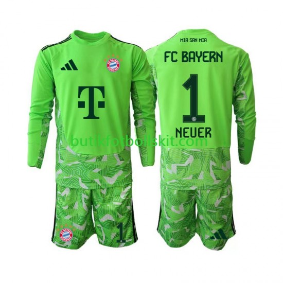 FC Bayern München Manuel Neuer 1 Målvakt Barn Hemma Matchtröja 2026/27 Långärmad